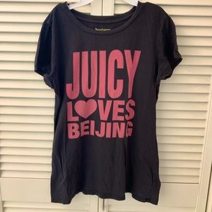Juicy Couture Black Beijing Tee - S